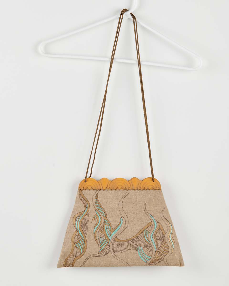 Handbag with Design by Joyce Robinson  Image: Photo credit: Alexis Oltmer