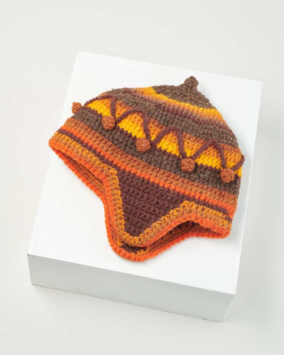 Helmut Style Hat by Leslie Voiers  Image: Photo credit: Alexis Oltmer