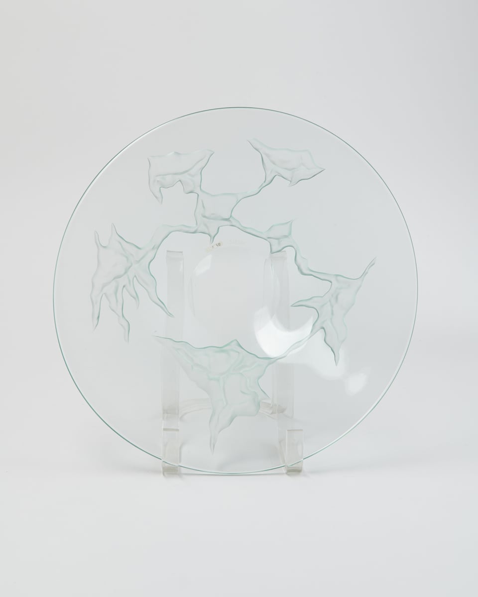 Clear Glass Plate by Robert Deeble  Image: Photo credit: Alexis Oltmer