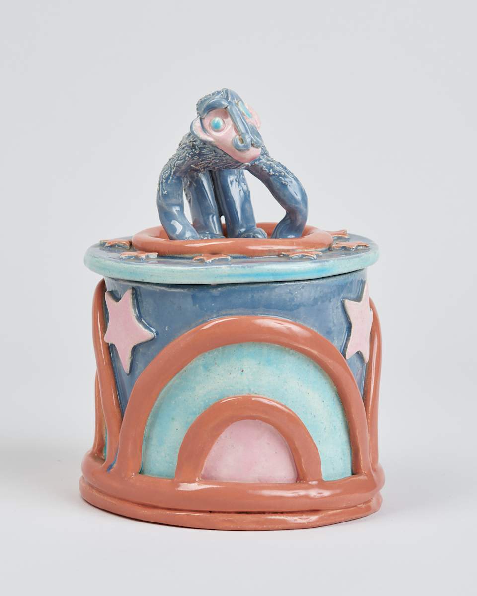 Covered Container with Lid by Jan Mrozinski Crooker  Image: Photo credit: Alexis Oltmer