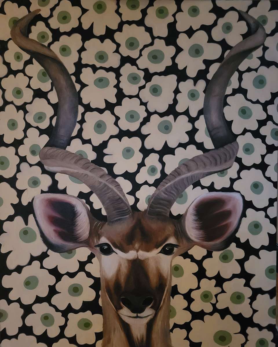 Disappearing Designs - Kudu by Susan Grabert, Image 1.