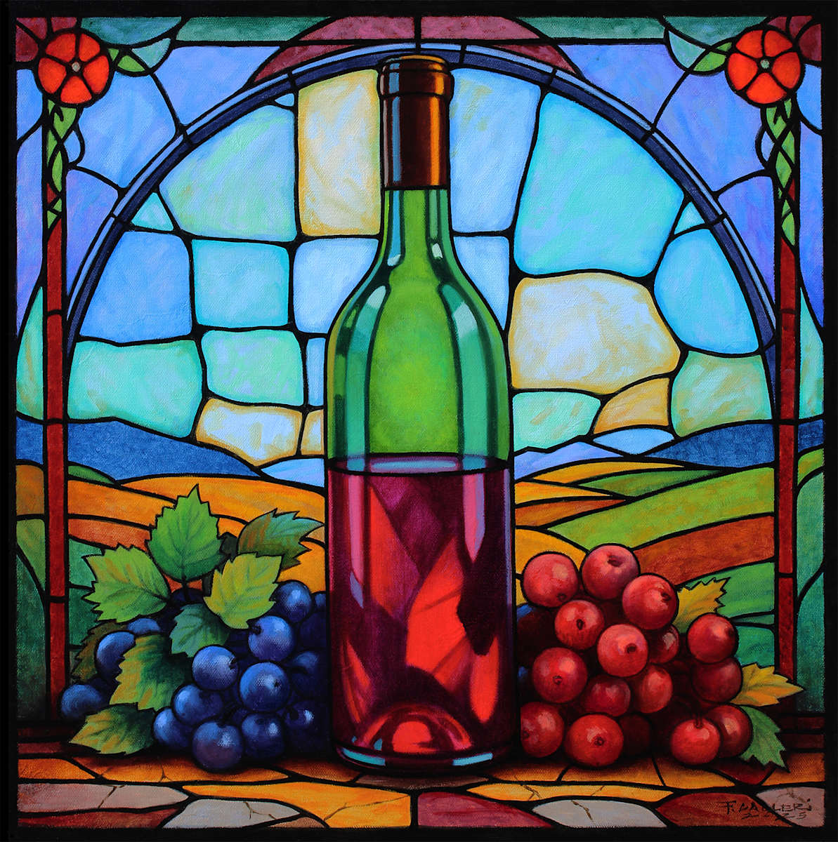 Divine Wine by Fred Calleri 