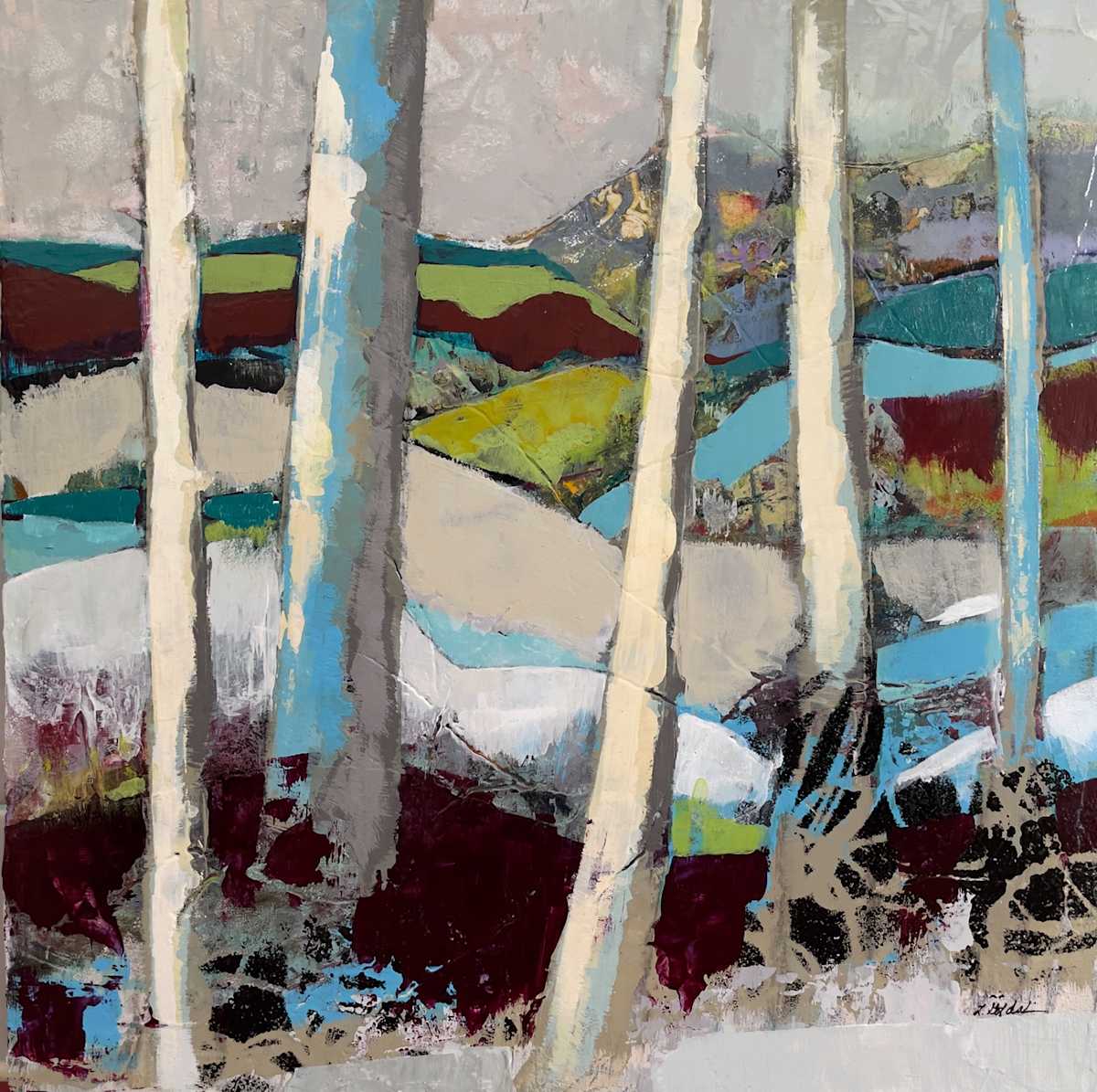 Delicate Mosaic by Lynn Goldstein 