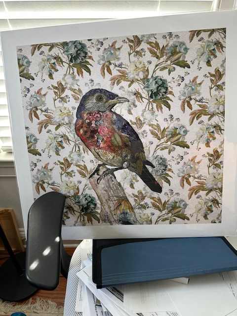 Bluebird - Giclee  framed, Image 1.