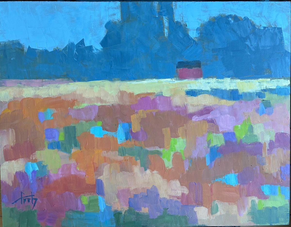 Red Shed Yonder by Richard Fritz, Image 1.