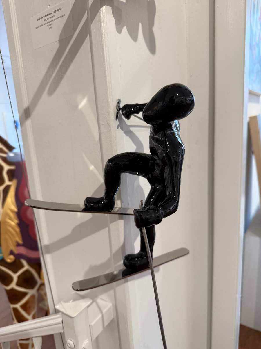 Skier Black by Ancizar Marin, Image 1.