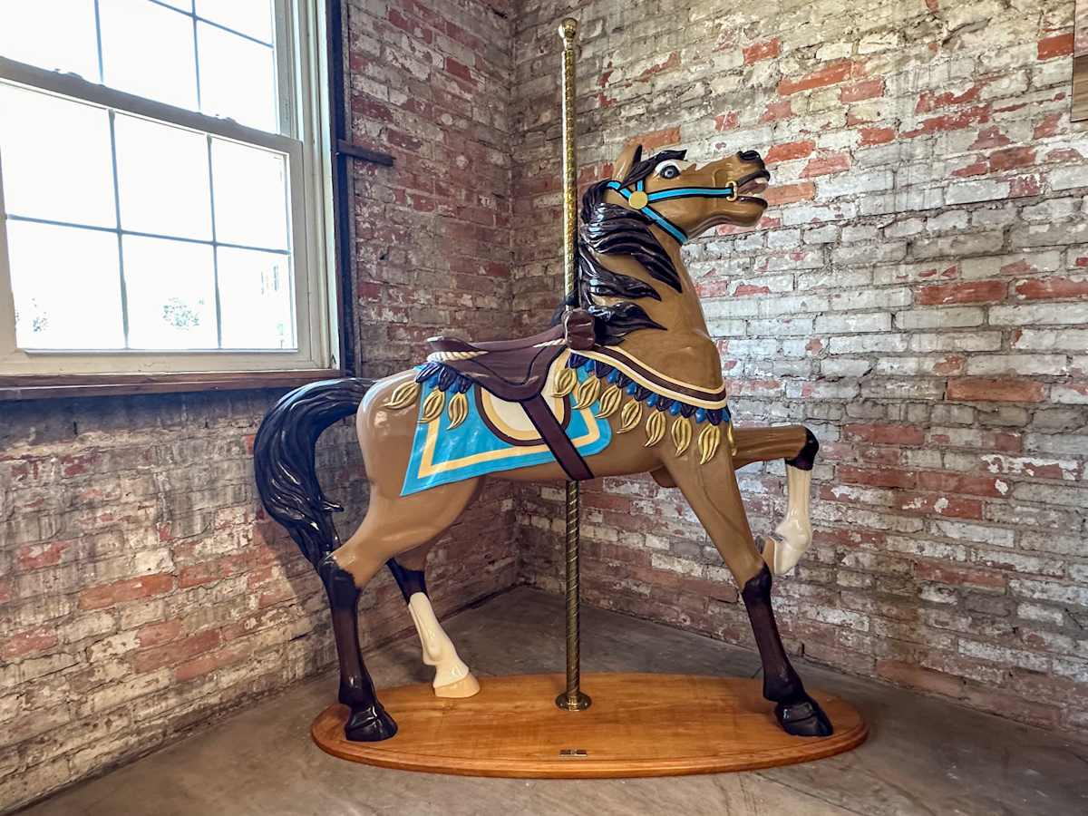Joseph Cotler - Hand-Carved Basswood Circus Horse by Joseph Cotler, Image 18.