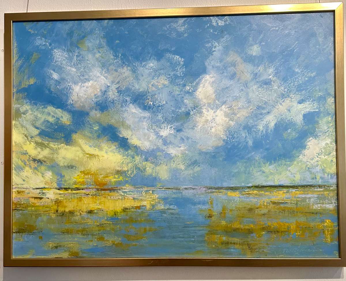 Pathway Through the Marshes by Nancy Fine 