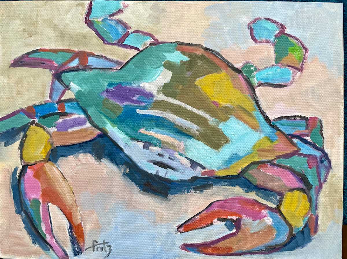 Blu-ish Crab by Richard Fritz 