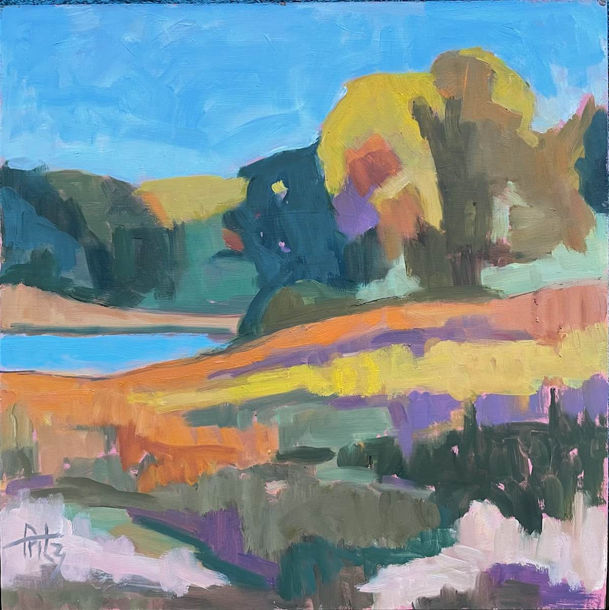 October Light by Richard Fritz 