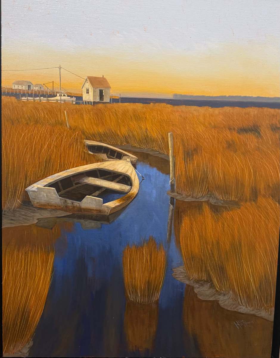 Two Skiffs by Steve Rogers, Image 1.
