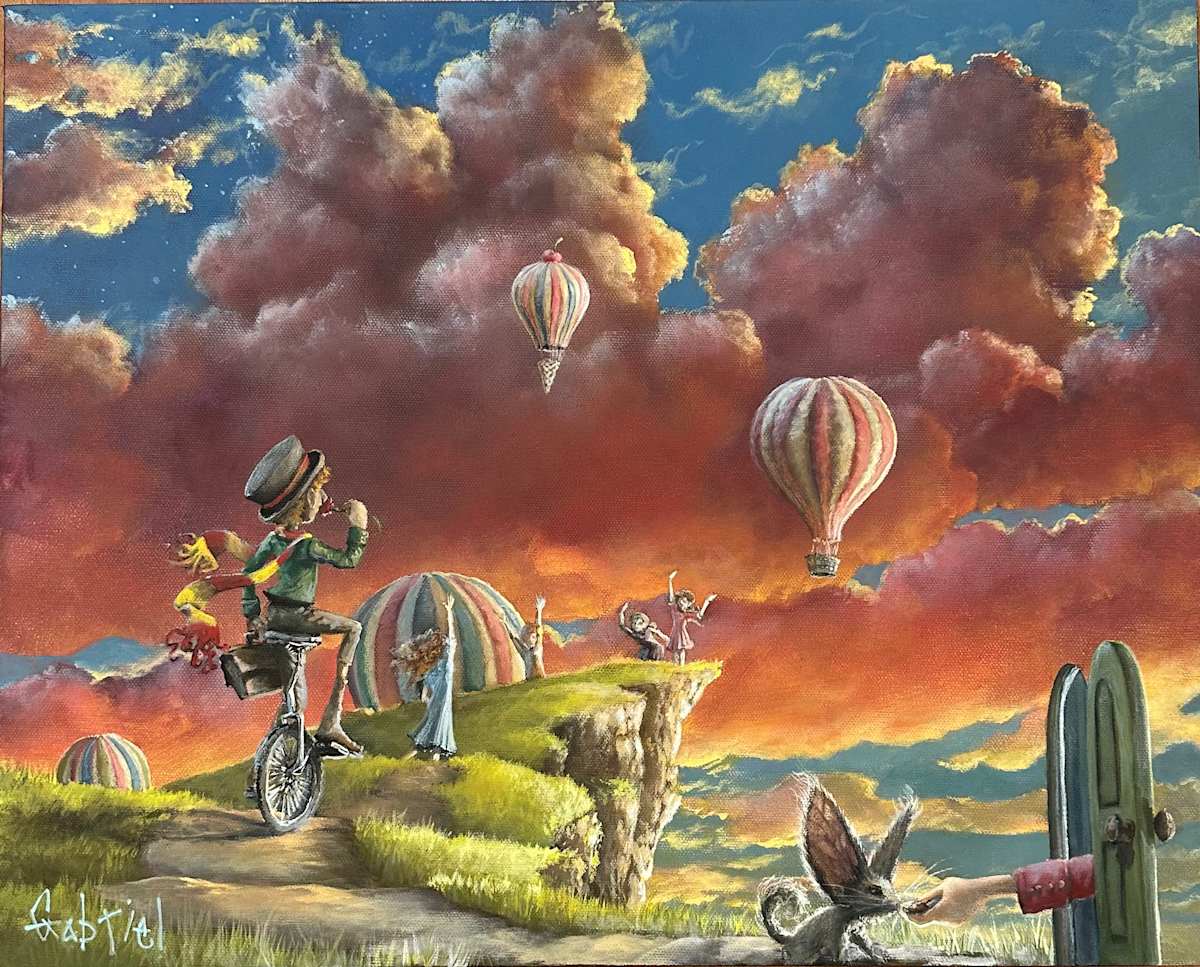 Under an Emerald Sky by Gabriel Lehman 