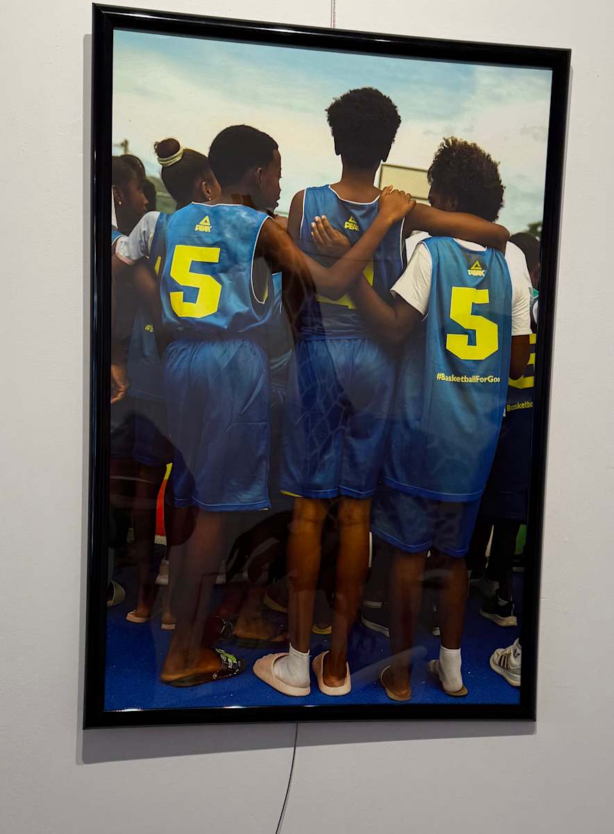 Shoeless Boys in Seychelles by Shelton Hawkins 