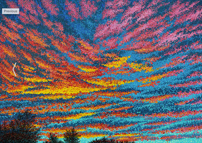 Sunset over Falstion, Image 1.