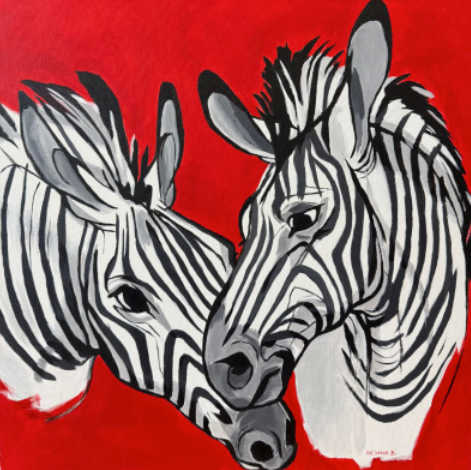 Zebras by Dejana Nezic 