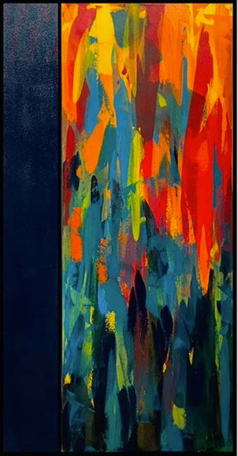 Pieces of Me (blue) by Jen Sterling 