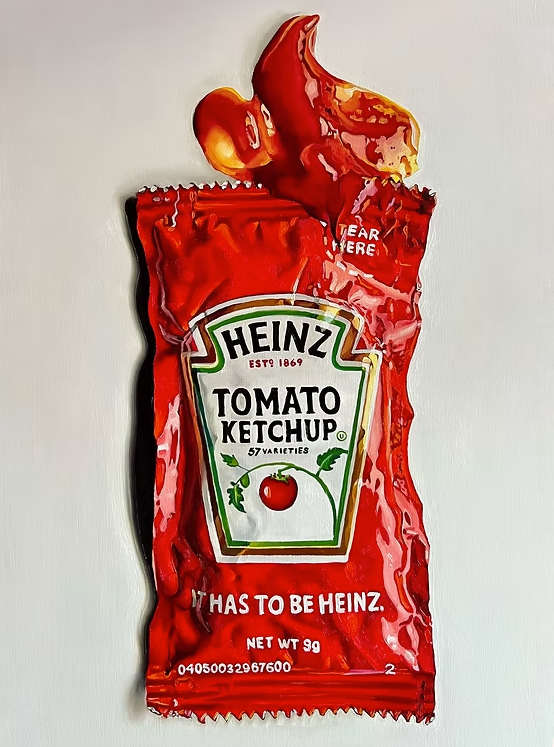 Ketchup Pompadour by Jacinthe Rivard 
