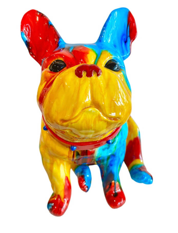 Frenchie (Sitting) by Ancizar Marin 