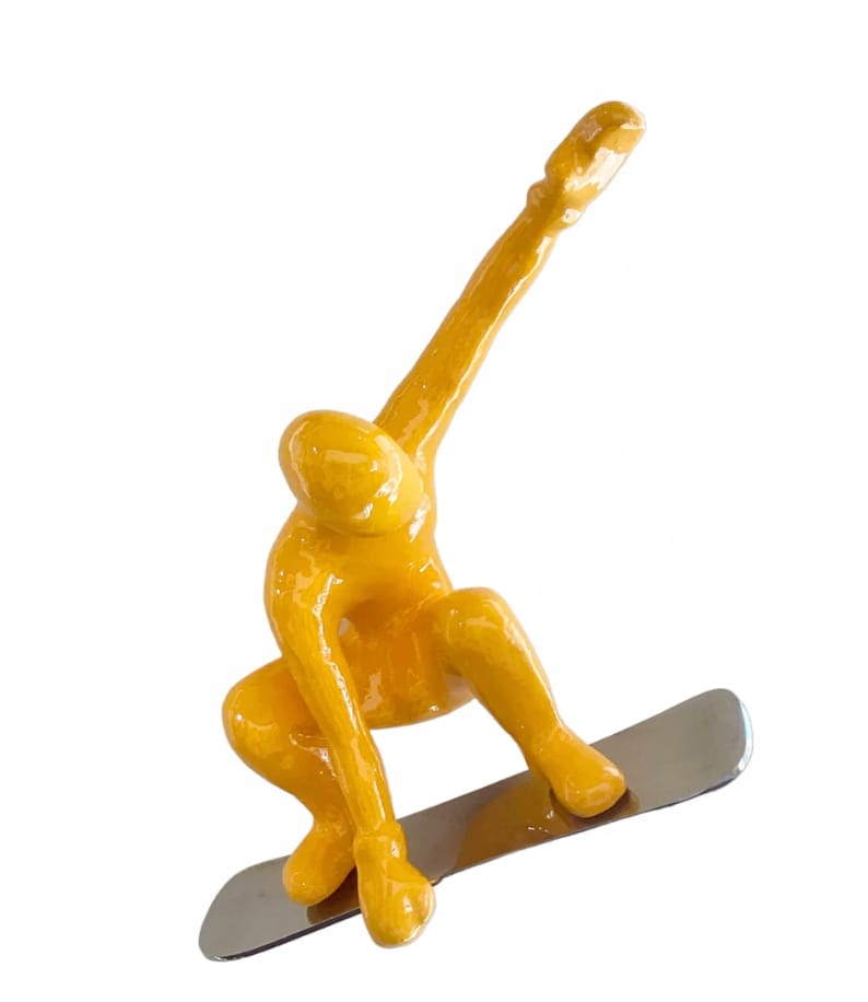 Snowboarder I by Ancizar Marin 