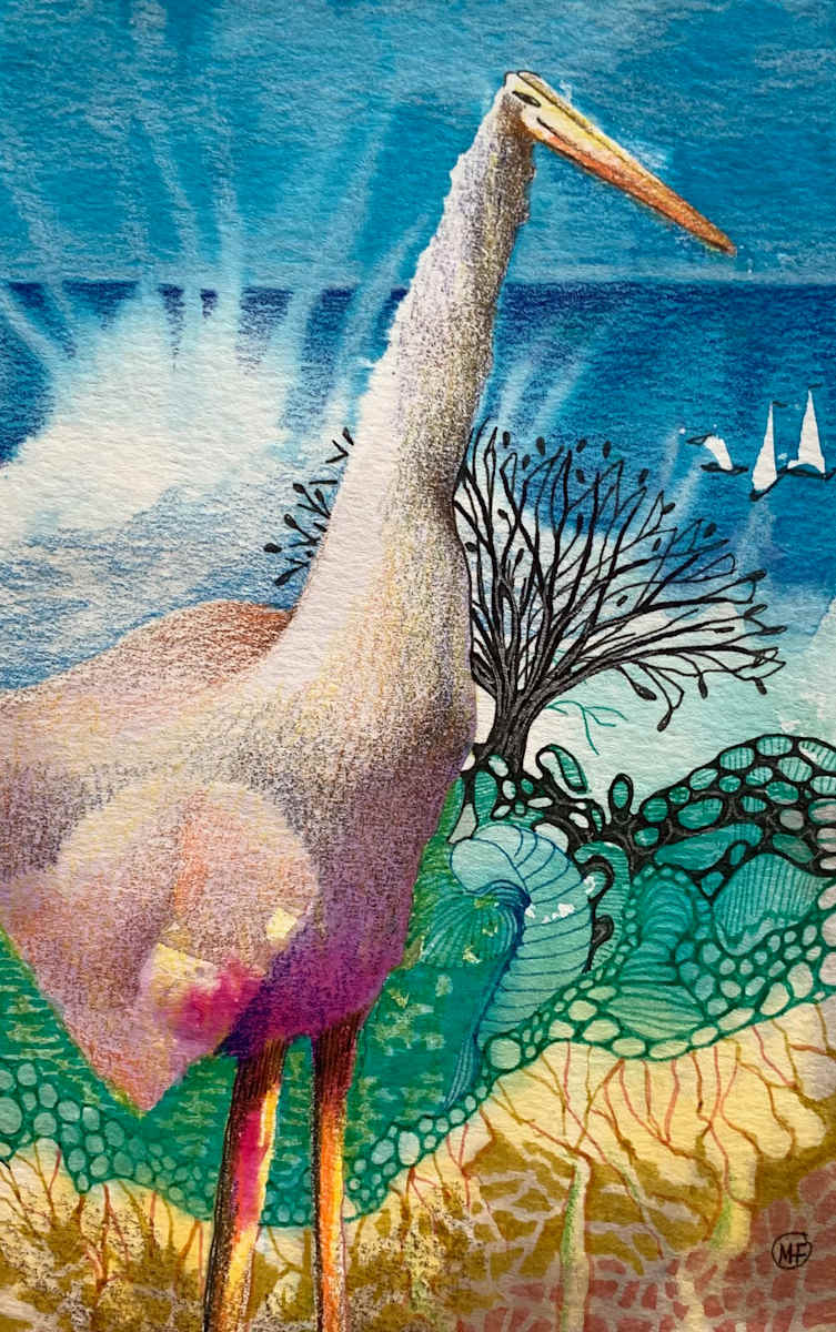 Shoreline Stalker by Mary Ford, Image 2.
