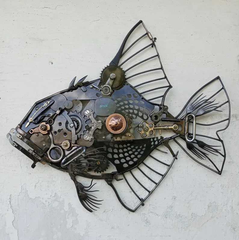 Scrap Fishy by Serhii Vlasenko 