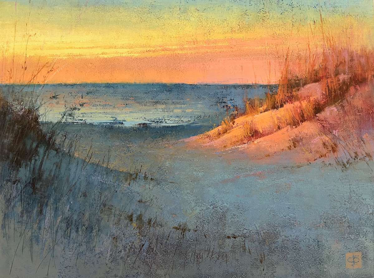 Postcard from the Beach by Carole Boggemann Peirson 