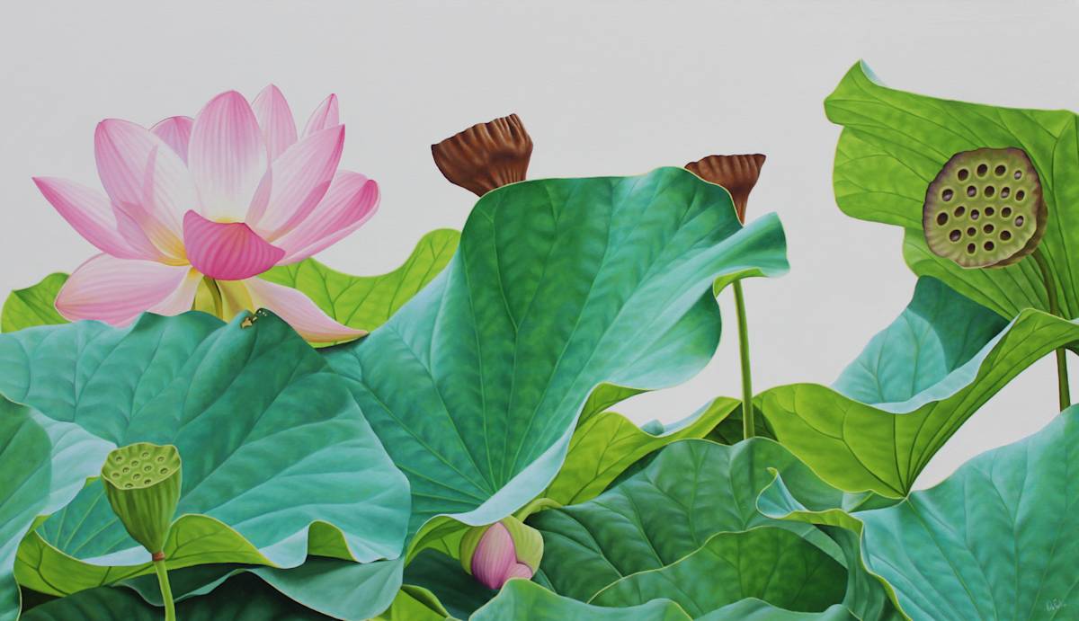 Lotus Number Seventy Six by Frank DePietro 