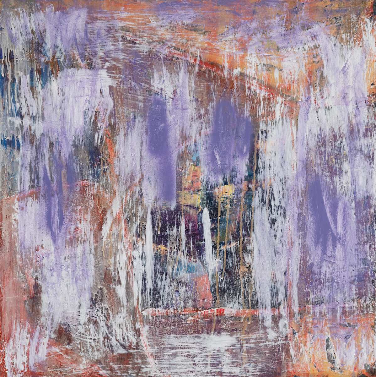 Tattered Poster by Sharon Cannon  Image: Surface stripped, the layers speak.