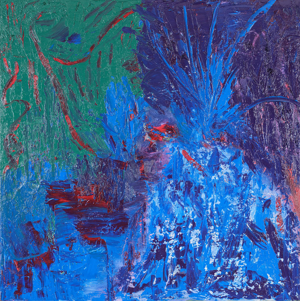 Blue Field Rising by Sharon Cannon, Image 1.