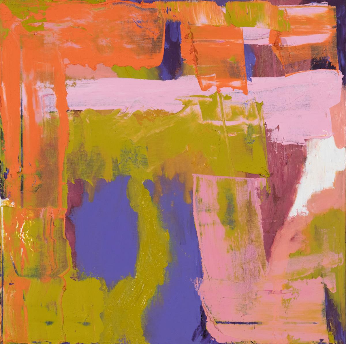 Color Cascade by Sharon Cannon  Image: Movement without direction --just pure descent.