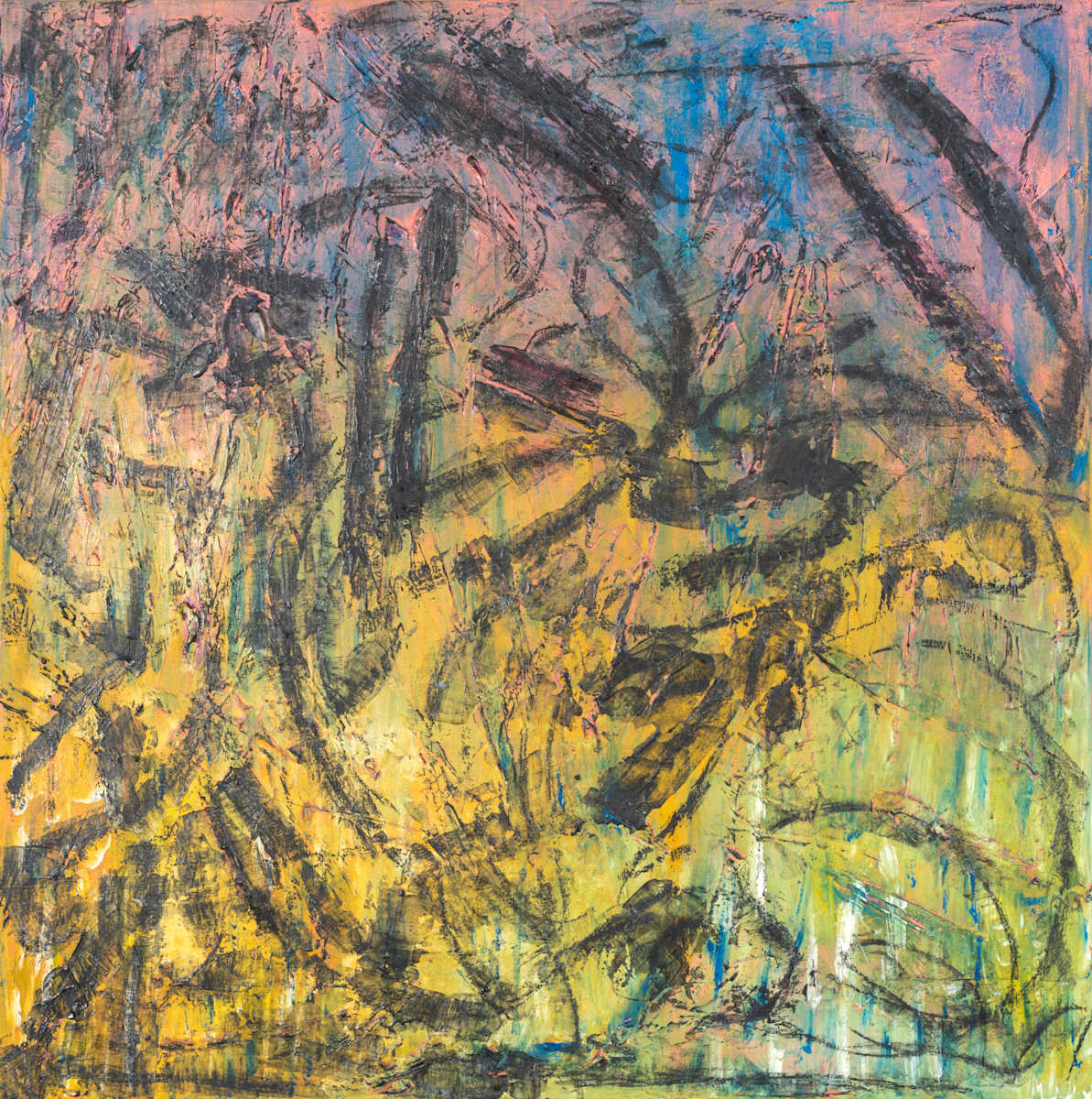 Undercurrent by Sharon Cannon  Image: Where hidden tides break the surface of color.