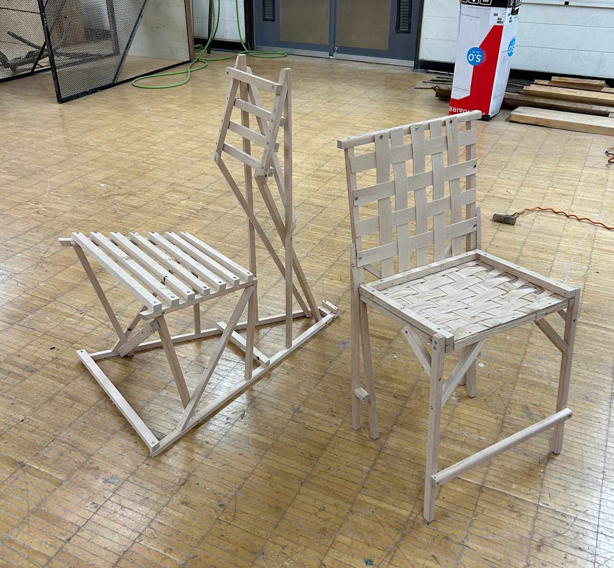 2x4 Chair Exercise by Aria Kingsley 