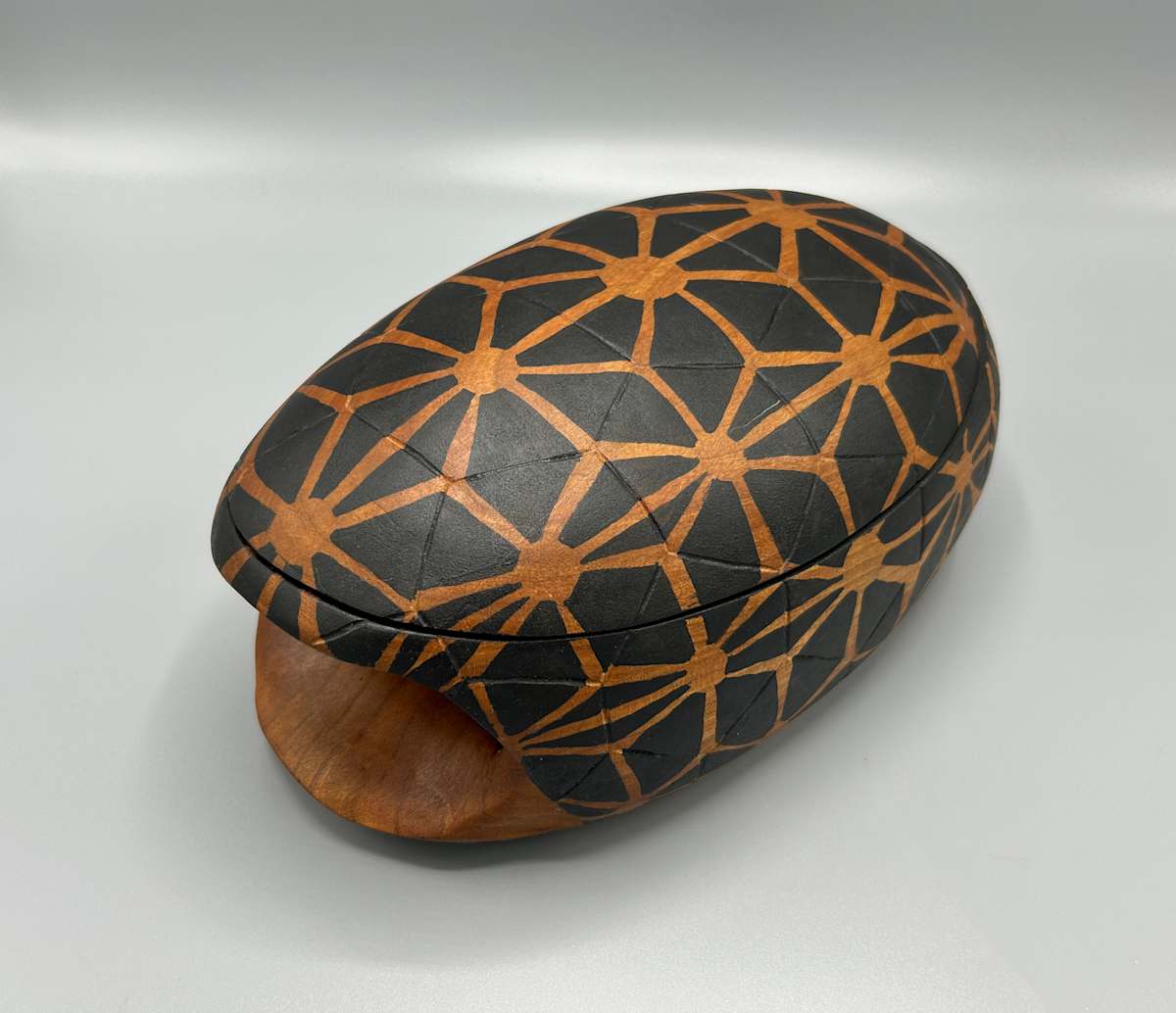 Indian Star Tortoise Bandsaw Box by Aria Kingsley 
