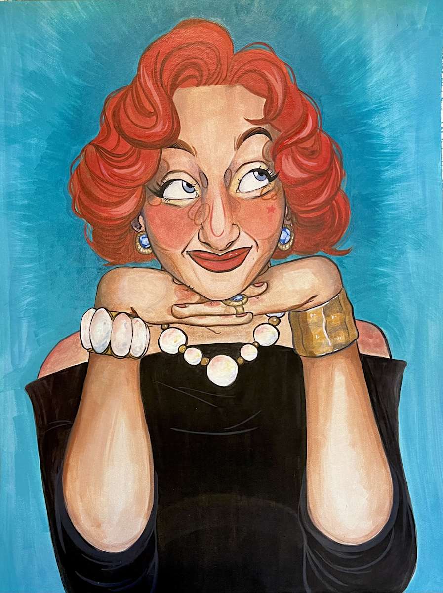 williams, painting, 2023, deanna by Bennie Williams 