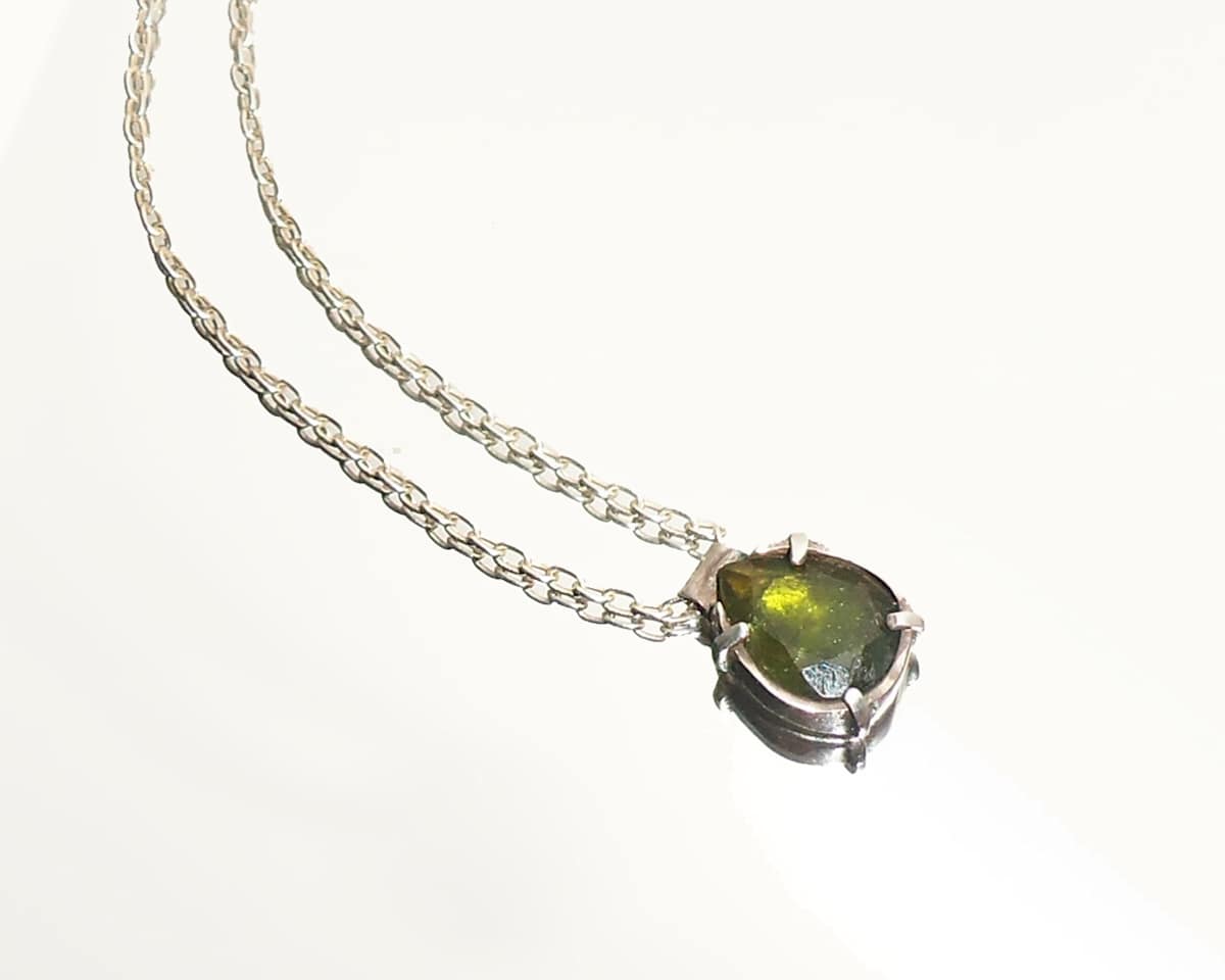 Tourmaline Necklace by Jared Effman 