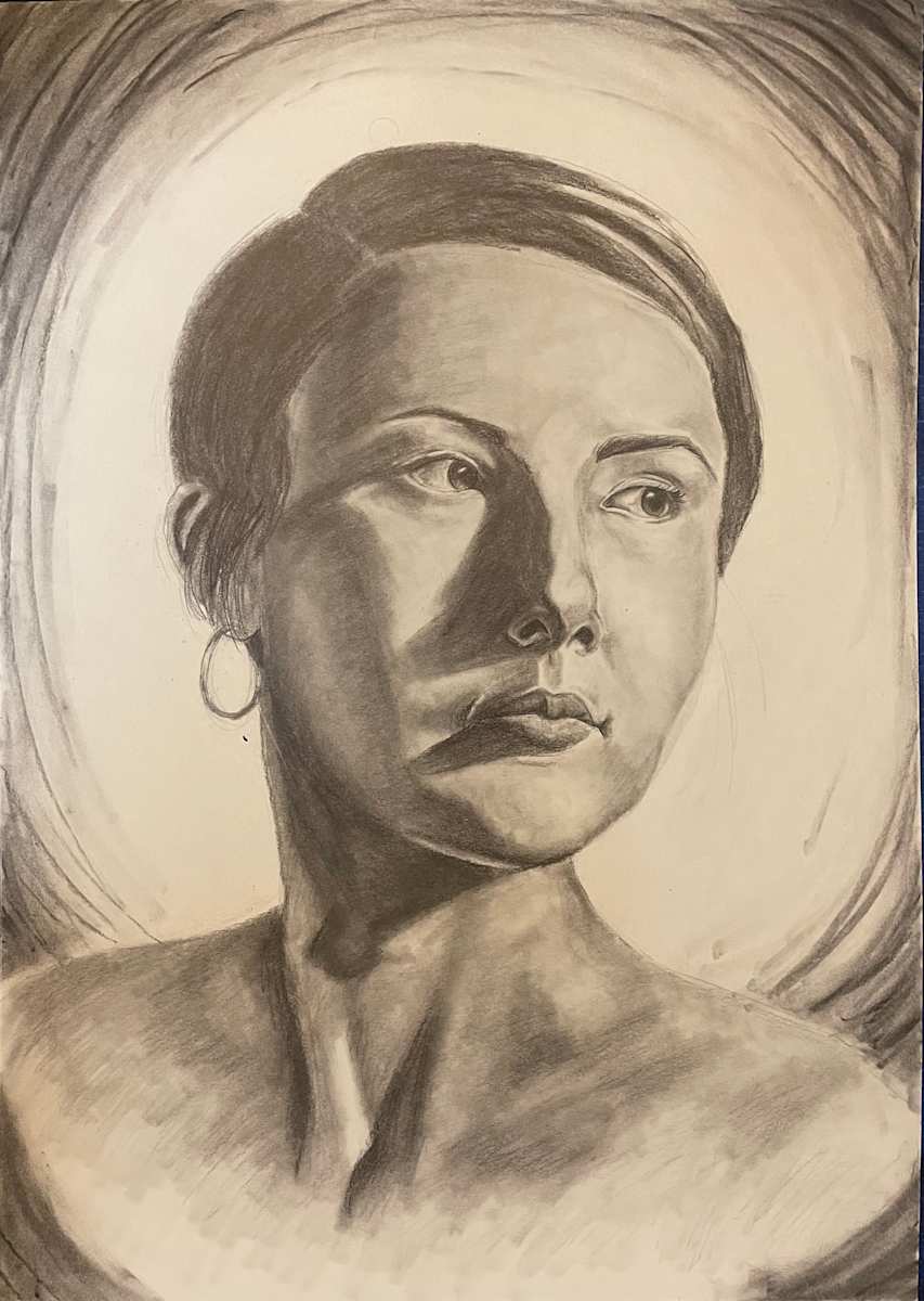 Portrait of a Woman by Cat M. V. 