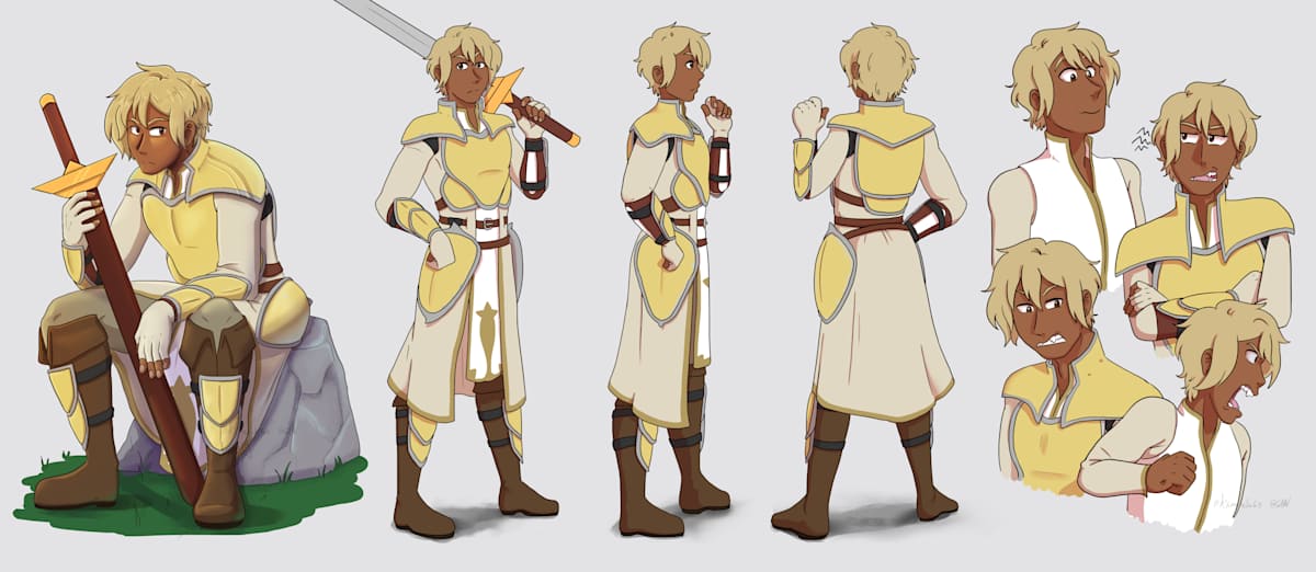 Character Sheet: Chris by Cat M. V., Image 1.