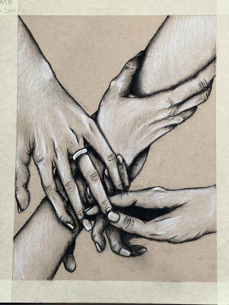 Hand Study by Kate Seckar, Image 1.