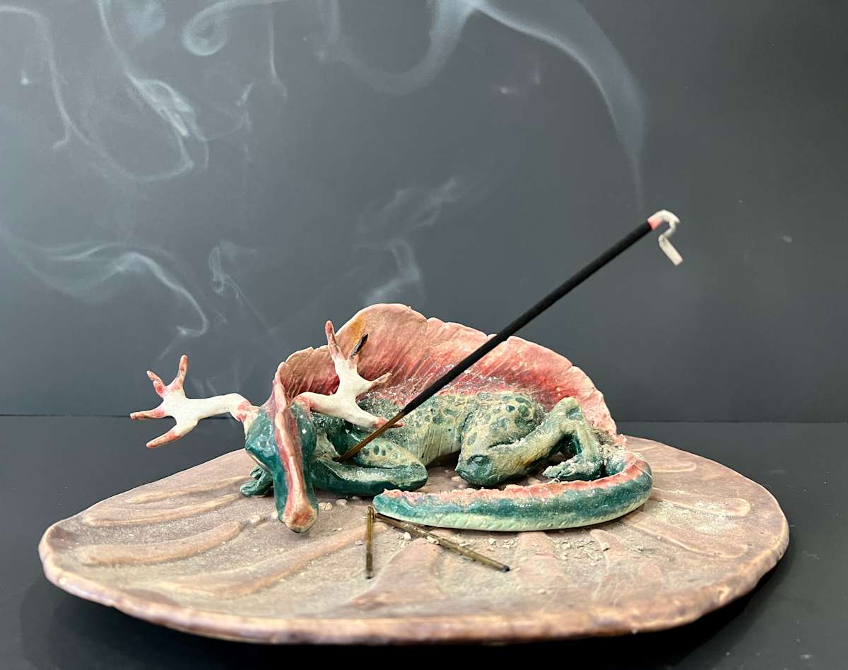Incense Burner by Kate Seckar 