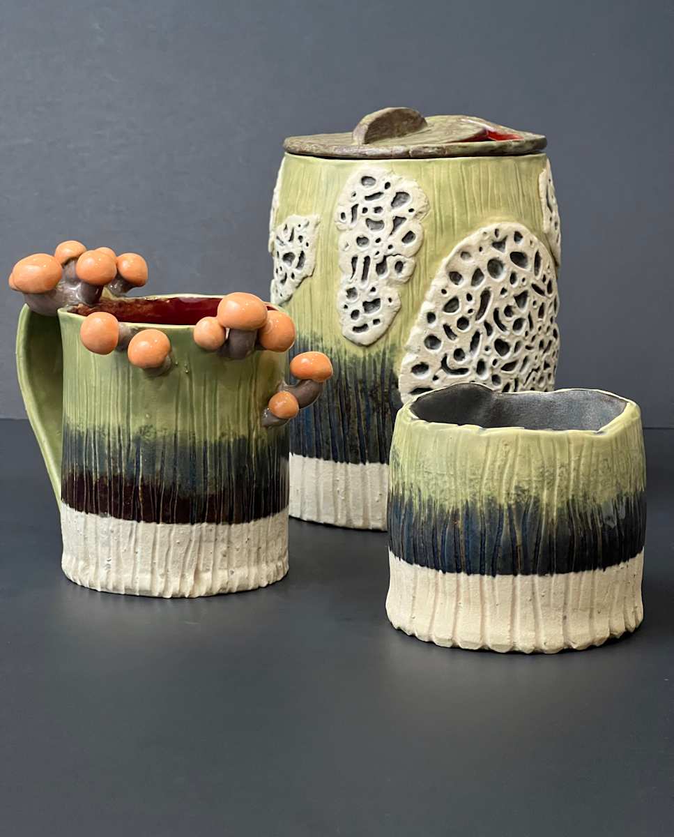 Fungus Mugs by Kate Seckar 