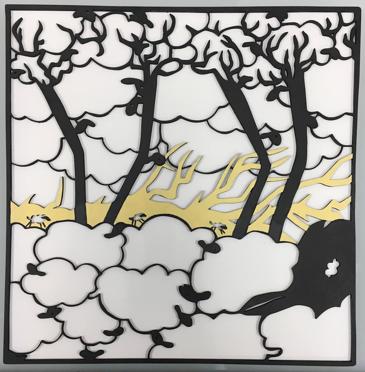 Storm of Sheep by Kate Seckar 