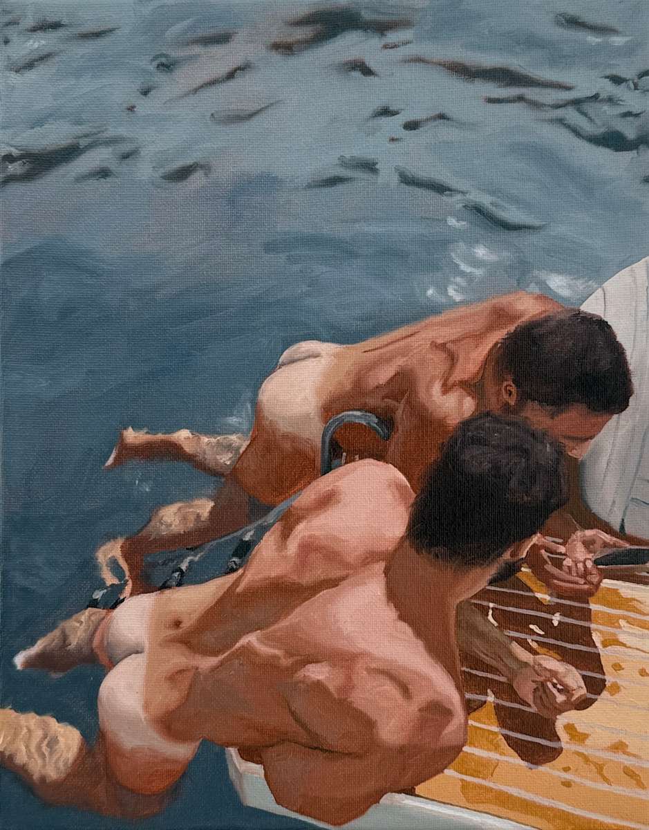 Variation XVI (The Bathers) by Pedro David Cufre, Image 2.