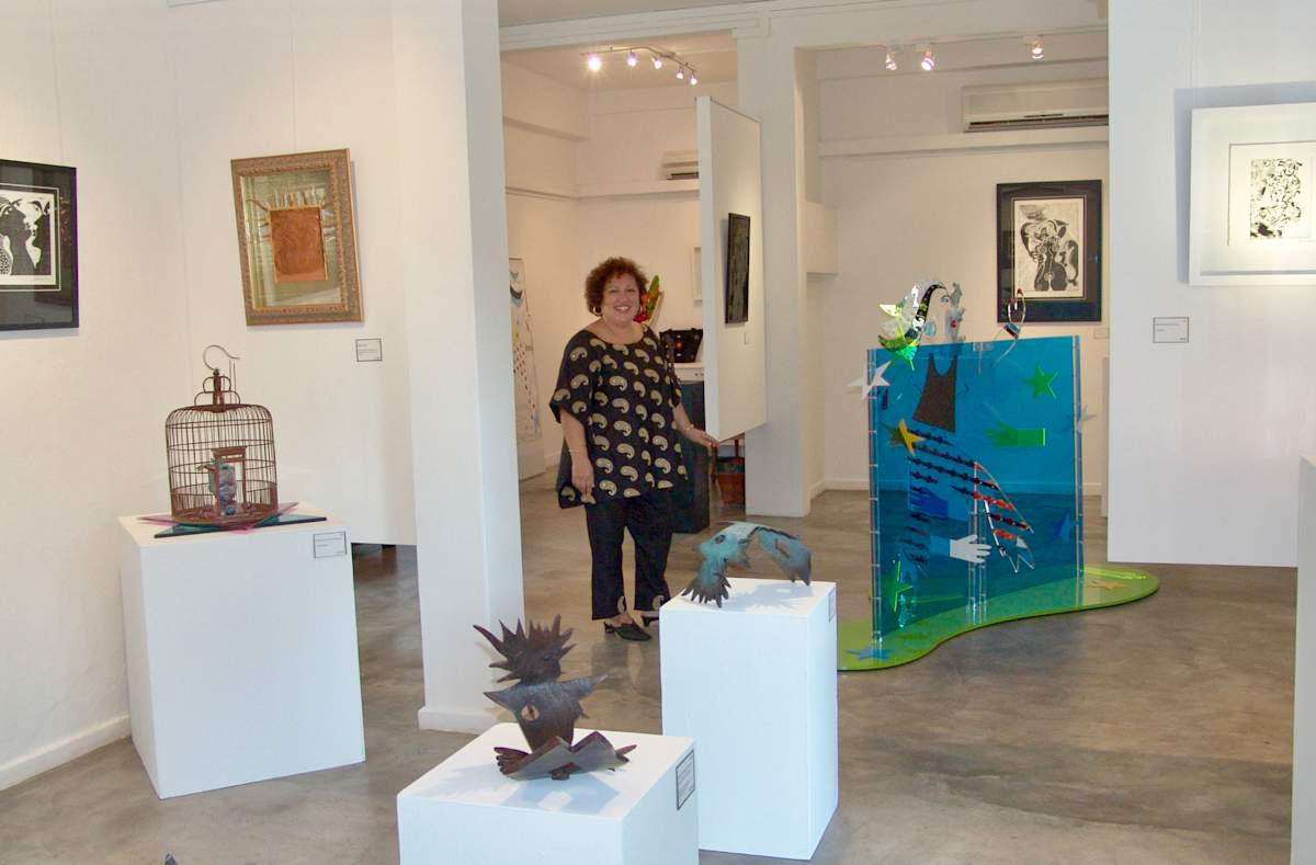 Singapore solo show by Daniele Lamarche-Sarvia  Image: look what my friend Claude Verly digged out!!!