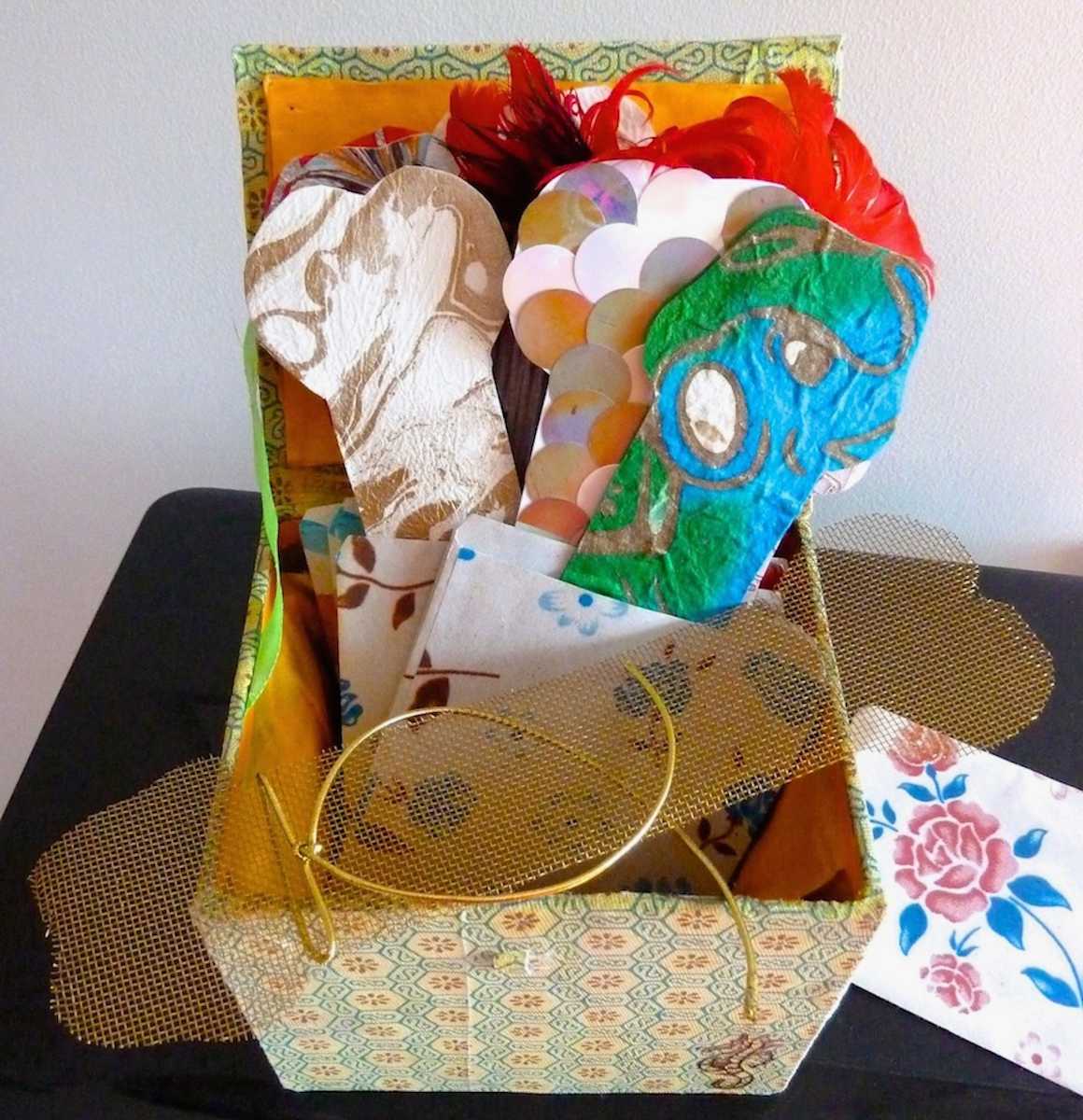 THE PENIS BOX by Danièle Lamarche-Sarvia neo figurativism, figurative expressionism  painter, Image 1.