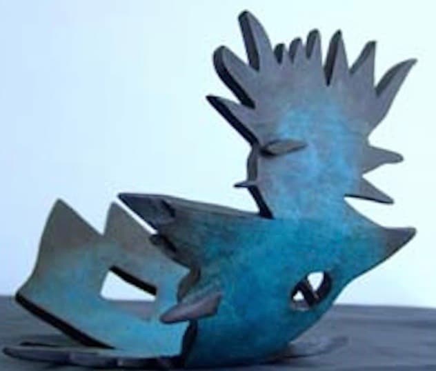 I am Married " I bend forward and backward" by Figurative expressionist painter Danièle Lamarche-Sarvia  Image: Position 1