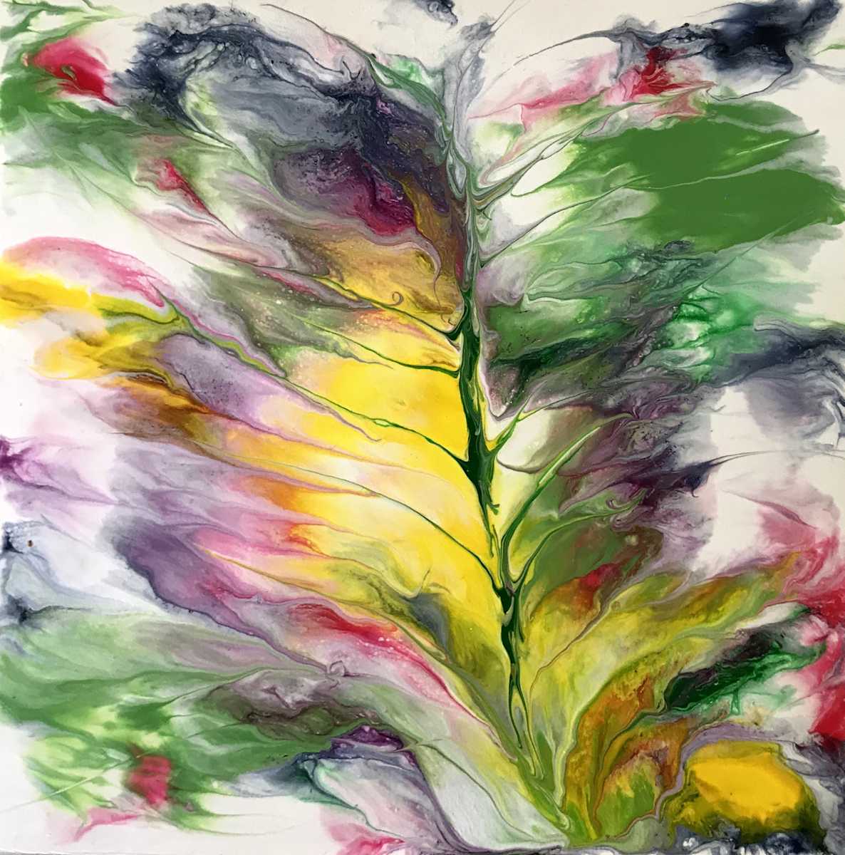 Floating Ocean Flowers: Five by Mari O'Brien, Image 1.