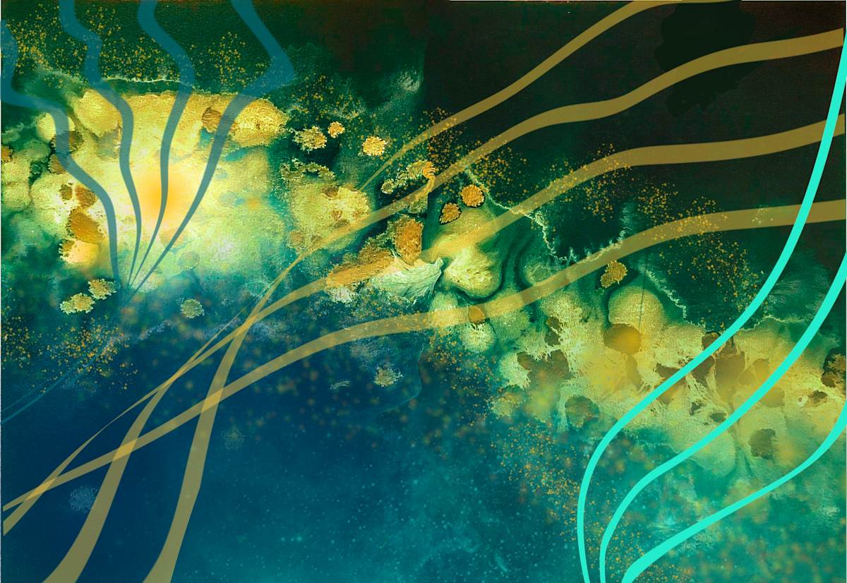 Floating in the Noosphere by Mari O'Brien, Image 1.