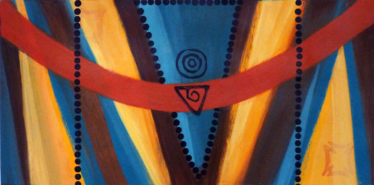 Tribal Colors: Two by Mari O'Brien, Image 1.