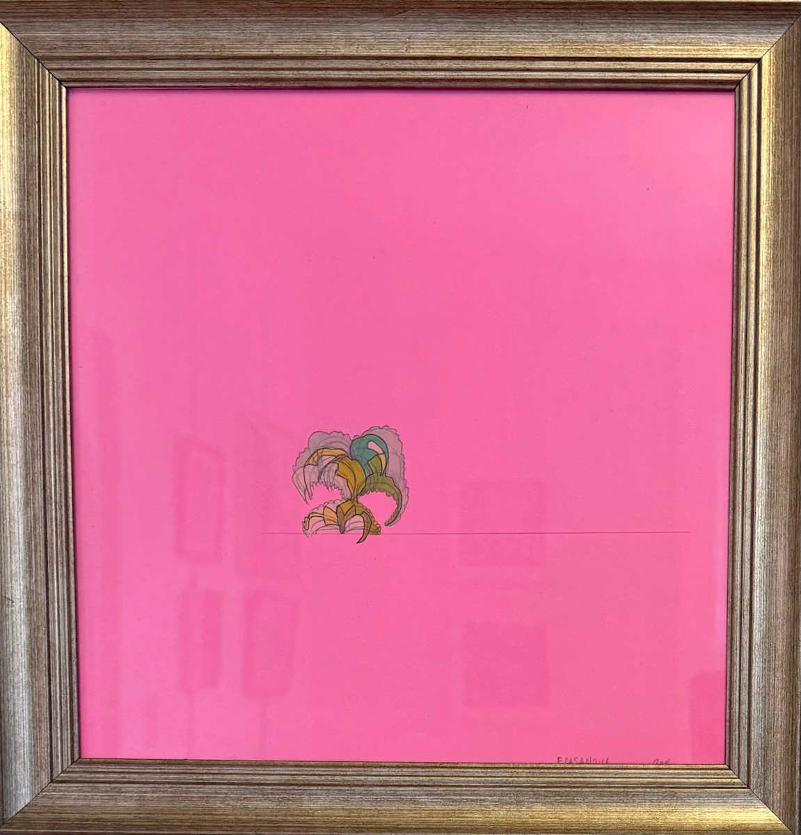 Pink Palm Tree by Nova Dream Space 