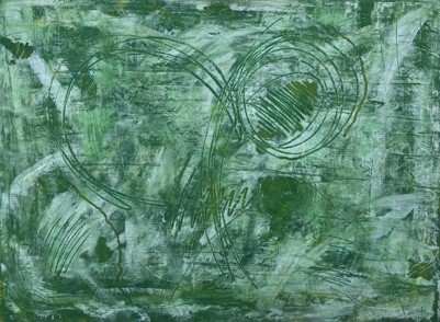 Penates by Kjeld Tidemand-Johannessen  Image: Oil on paper painting